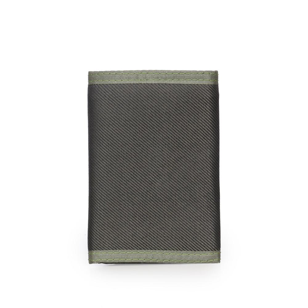 New Creative Canvas Wallet Unisex Multi-purpose Key Ring Zipper Coin Purse Folding Card Holder Bank Credit Card Bag Men's Wallet