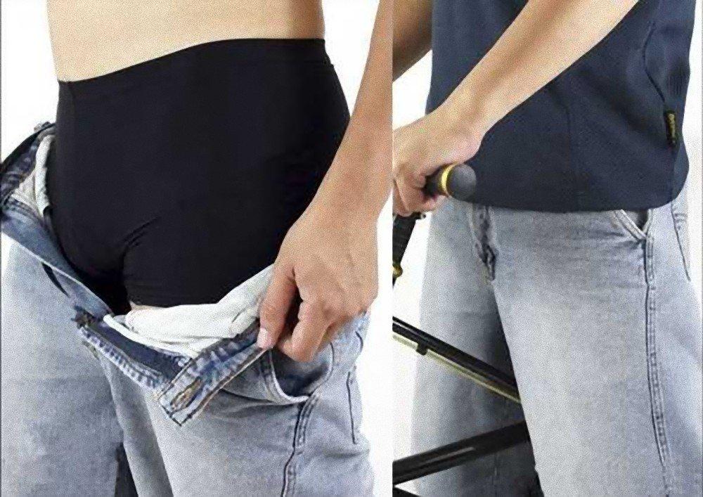[Artist Unknown] Cycling Padded Innerwear Pants Men's Mesh Blue XXL