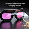 Comfortable Welding Safety Glasses with Solar Charging Automatic Darkening Soft Ear Pad Adjustable for Long Wear In Welding Tasks