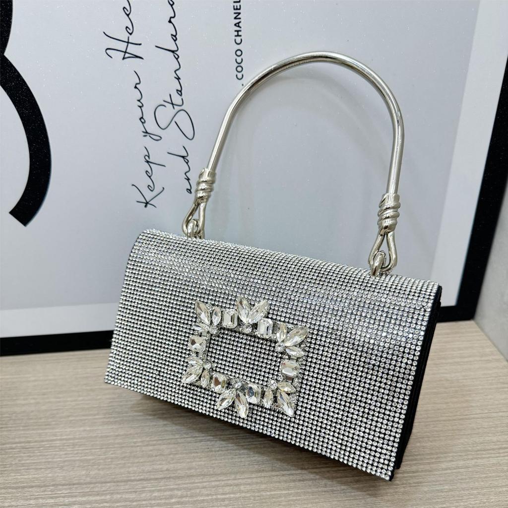 New Fashionable Light Luxury Banquet Handbag, Bar KTV Diamond Bag, Celebrity Evening Dress Bag, Wedding Banquet Bag