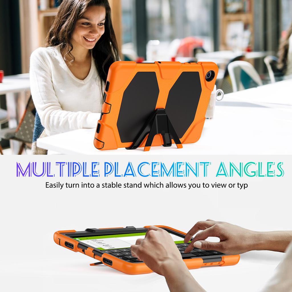 With Built-in Screen Protector Case For Samsung Galaxy Tab A11 A9 Plus 2025 2023 11.0inch SM-X230 X236 X210 X215 X216 X218 Cover