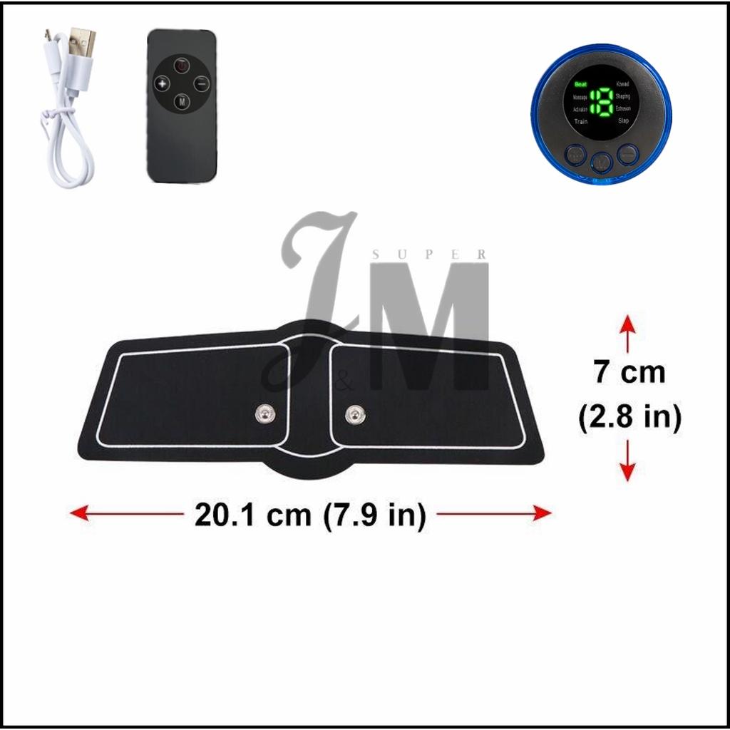 EMS Electric Muscle Stimulator Fitness Massage Abdominal Trainer Toner Body Slimming Massager Home Gym Equiment