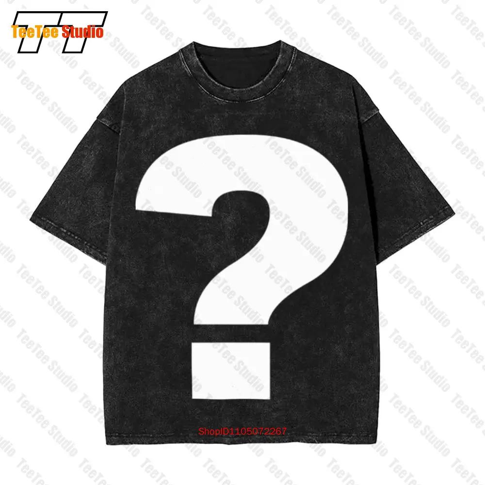 Question Mark Vintage Oversized TShirt YK S