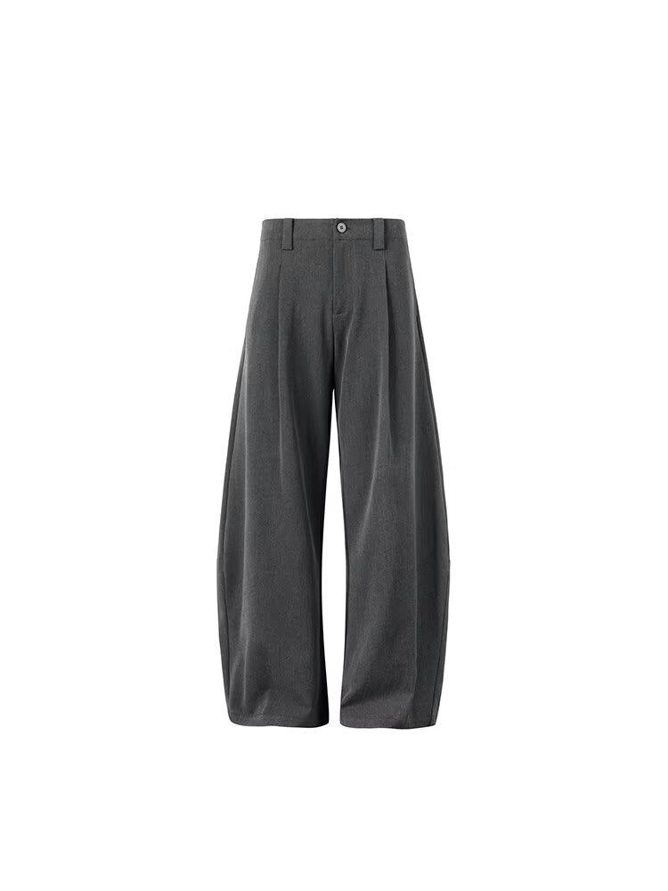 

Japanese Style Pleated TR Blend Casual Pants - Harajuku Trend 2XL