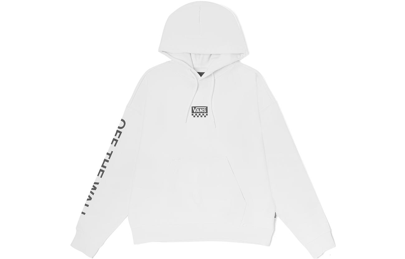 Vans Sweatshirts Unisex White Hooded Moderate Regular VN00090UWHT L