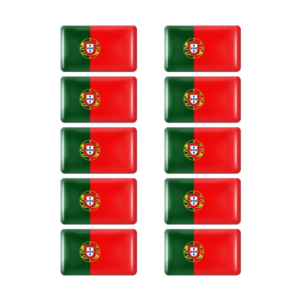 10pcs Epoxy Sweden Flags Sticker Car Interior Decoration Decal for VOLVO S40 S60 S80 S90 XC40 XC60 XC70 XC90 V40 V60 V70 Badge
