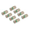 8 Pcs Car Tire Pressure Caps 35 PSI 2.4 Bar TPMS Tire Pressure Monitor Sensor Indicator 3 Color Alert