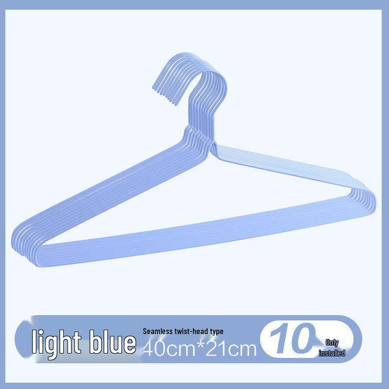 Seamless Anti-Slip Clothes Drying Rack for Dorm Rooms 10 pcs
