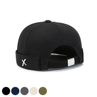 Damen Daily Schlichtes Design X-Zing Mode Uhr Kappe Hut