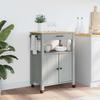Vidaxl Monza Kitchen Trolley, 60X40X90 Cm, Solid Pine Wood