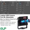 ELP USB Camera 2MP Webcam WDR Dual Lens Webcam with Face Biopsy Detection Video RGB IR Dual Output Vision Webcam with IR LED Plug and Play for Windows