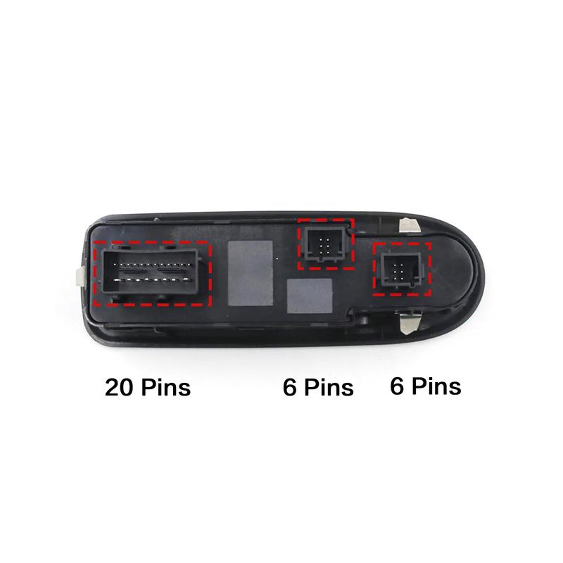 96644917XT Electric Power Lifter Window Control Switch For Peugeot 308 508 C5 2007 2008 2009 2010-2018 OE 98026370ZD 96599975XT