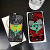 Fashion Trends WU-T-TANG CLANs Magnetic Matte Phone Case For IPhone 16 17 15 14 13 12 11 For Magsafe Wireless Charge Cover