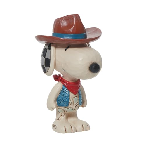 JIM SHORE Snoopy Cowboy Mini 6013038