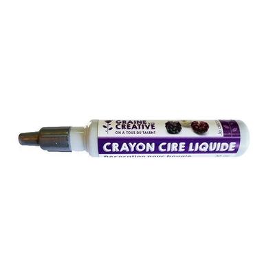 Liquid Wax Crayon for Candles - Grey