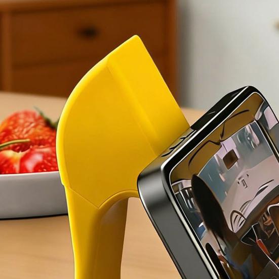 Shoe Phone Holder 3D Printed High Heel Shoe Shaped Cell Phone Display Stand for Home Office Desk Table