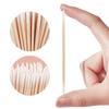 100/300PCS Disposable Ultra-small Double-end Wood Cotton  Swab 100pcs Lint Free Micro Brushes Eyelash Extension Glue Removing