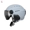 Full Coverage Ski Helmet With Integrated Goggles Men Women Winter Snowboarding Gear ABS Safety Headwear