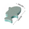 3Pcs No Dead Angle Fish Tank Wipe Descaling High Elasticity Fish Tank Cleaning Artifact EVA Fish Tank Brush