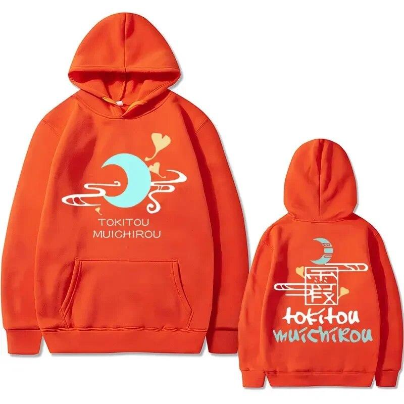 Japanese Anime Demon Slayer Muichiro Tokito Print Hoodie Kimetsu No Yaiba Sweatshirt Coat Unisex WoUnisex Fleece Cotton Casual Hoodies