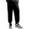 Li Ning Sports Fashion Series Loose Comfortable Fleece Casual Pants Men bottoms Black YKLU327-1