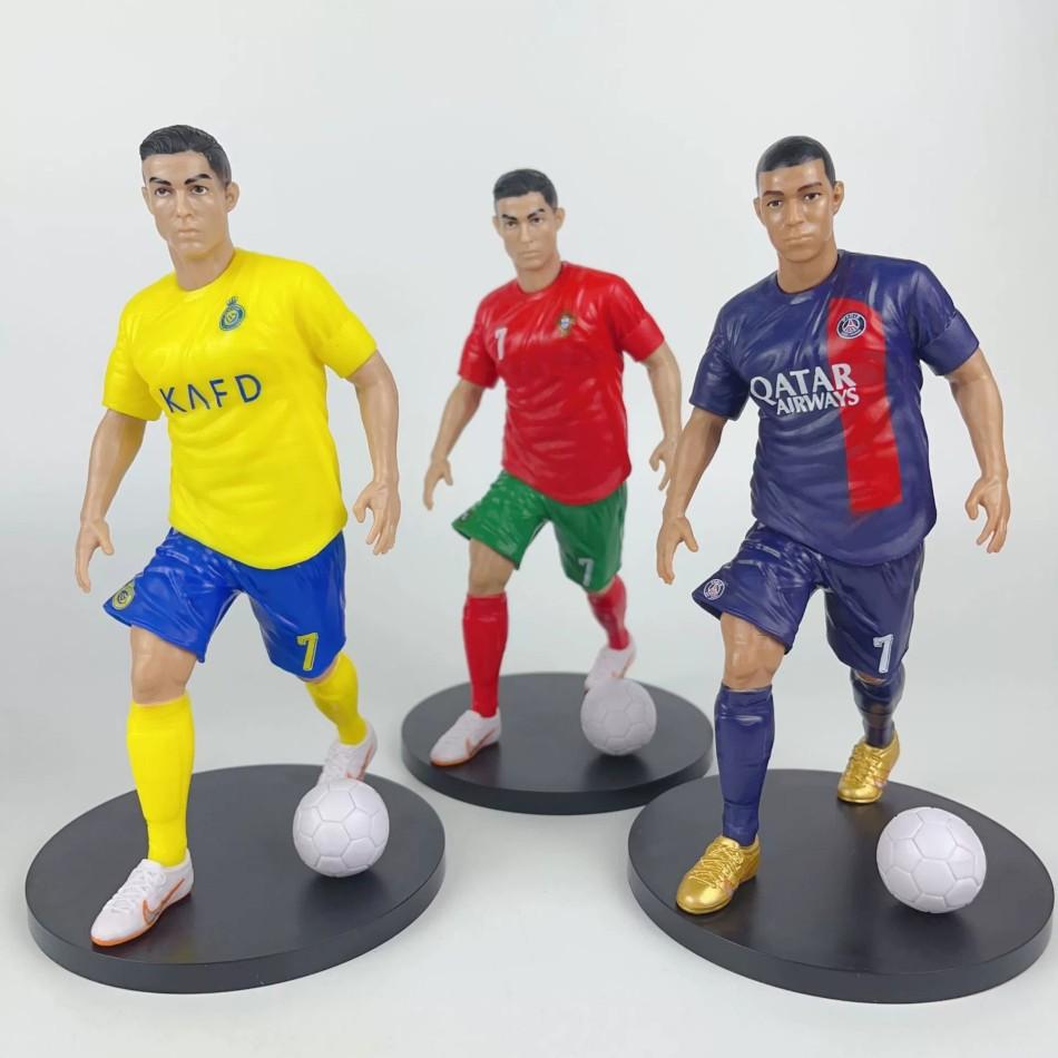 Bambole Modello Calcio Cartoni Animati Carine Action Figure Accessori Auto Regali per Tifosi di Calcio