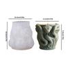 Snake Embossed Silicone Mold Silicone Texture Suitable for Resin Crafts Jewelry Candle Holder and Succulent Planter