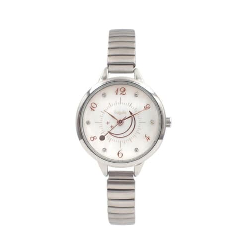 

IWAWP Fragola Moon Accordion Watch N04423A-5 SV Women s Silver