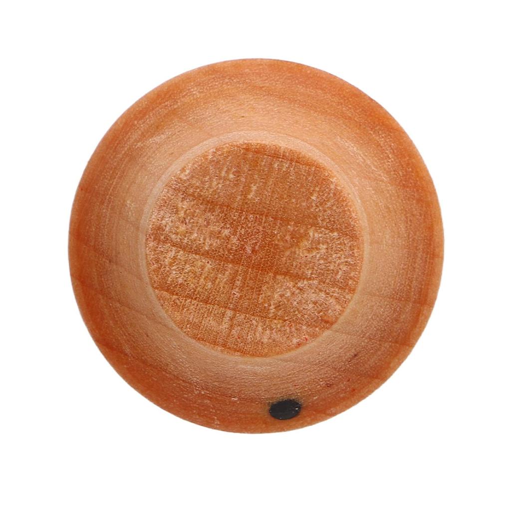 3 Pieces Electric Guitar Knobs, Wooden Guitar Volume Control Knobs, Professional Accessories (Maple)