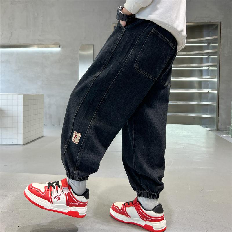 Children's Clothing Boys' Jeans Autumn and Winter Pants Children's Jeans and Pants Trend