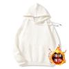 Men S Thick Fleece Lined Hooded Sweatshirt American Street Style