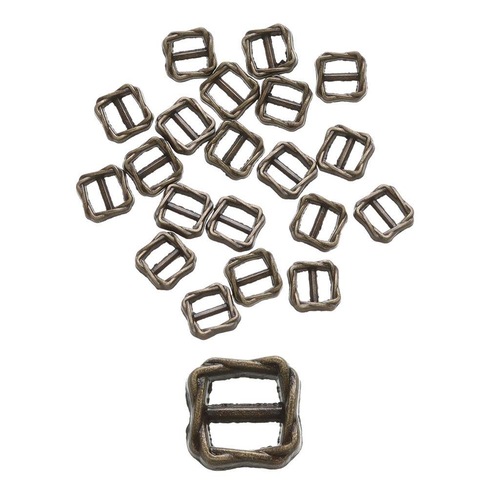 Ultra-small 4 Colors Tri-glide Buckle Diy Dolls Buckles Pattern Belt Buttons Doll Bags Accessories