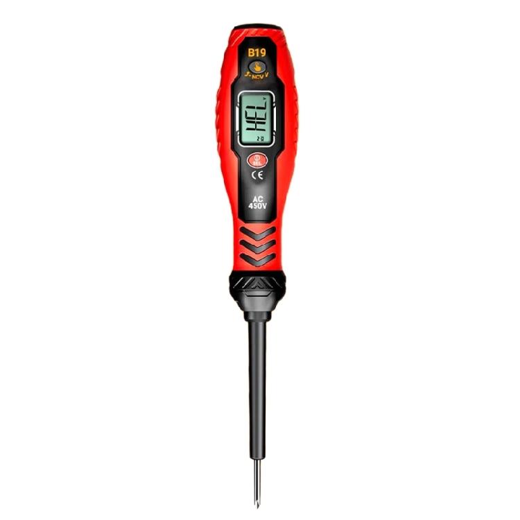 Electrician Tester Pen Word/Crossing High Torqued Screwdriver Electricity Detector Meter Buzzer Alarm Electricity Test Tool