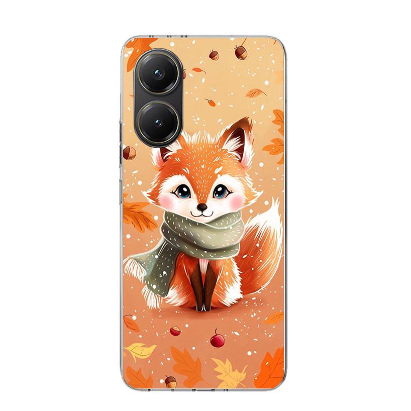 Tier Fuchs Handyhülle Für Xiaomi Poco X7 X6 X5 Pro F7 Ultra Redmi 15C 15 13 13C 12 12C 10 10A 10C 9 9A 9C 9T Hülle Poco X7 X6 X5