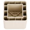 4Pcs/Set Ceramic Simulated Plastic Home Furniture Leg Risers for Table Desk Bed Sofa Wardrobe