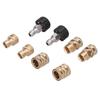 8Pcs High Pressure Washer Adapter Coupler Set Brass Quick Disconnect Connector Kit