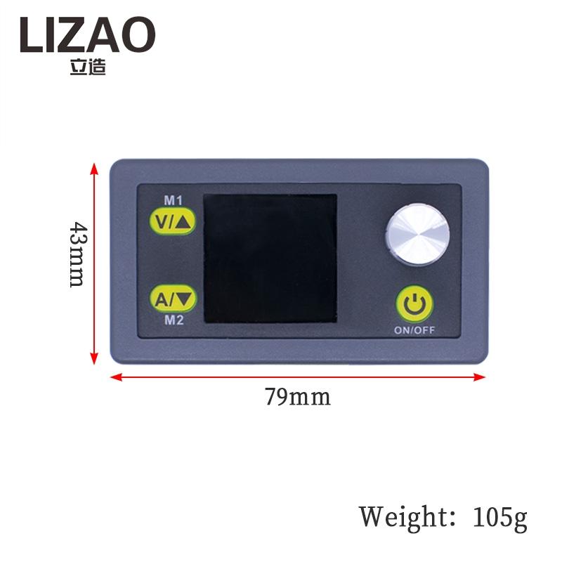 LIZAO WZ5005E 50V 5A DC Buck Converter CNC Adjustable Power Supply Module LCD Voltmeter Ammeter Voltage Regulator