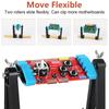 NEWACALOX 360° Rotated Magnetic Adjustable Circuit Board Holder Soldering Helping Hand for Clamping PCB/Desoldering/Soldering