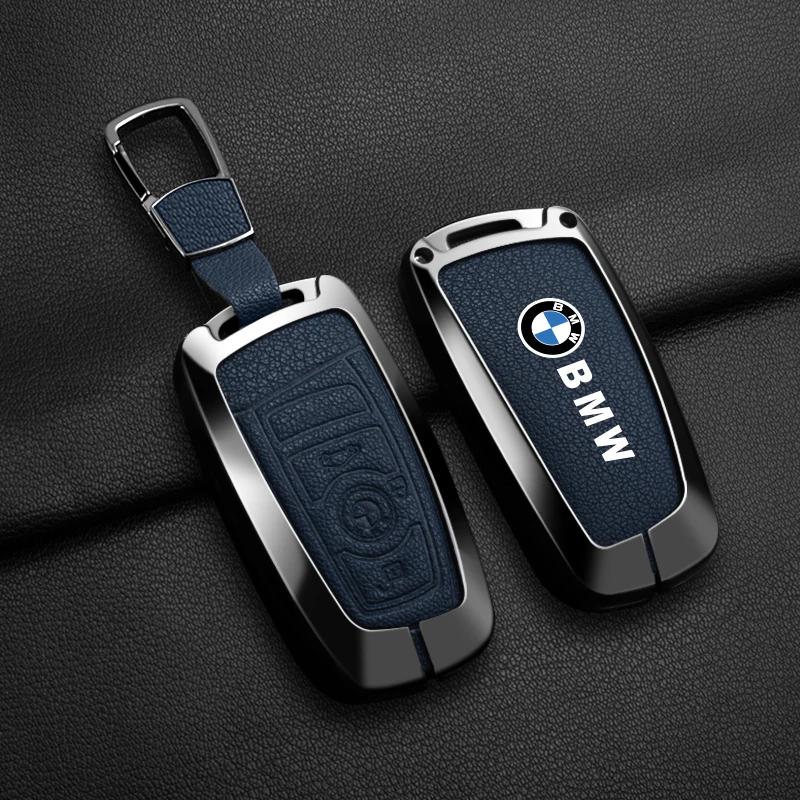Car Sticker Hot 2025 Car Key Case Cover Shell Protector For BMW 1 3 5 7 Series F07 F10 F11 F25 F26 F30 520 525 F18 118i 320i X3