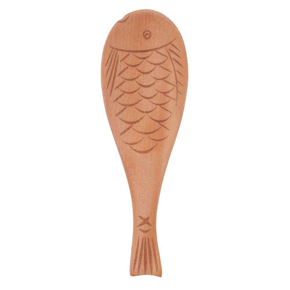 Wooden Dining Spoon Smooth Cooking Spoon Exquisite Household Spoon Dining Time