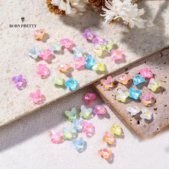 

Stylish Nail Rhinestone Nails Ornaments Vivid Resin DIY