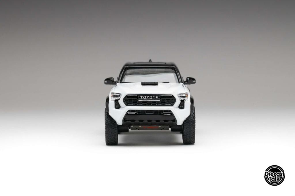 Freestyle GCD Toyota Tacoma TRD PRO ICE CAP WHITE DiecastTalk Special Order Finished Model 1/64 DTG0039-WH