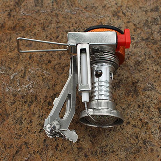Portable Stove Retractable Feet Design High-Power Durable High Temperature Resistant Strong Load Bearing Fire Heater Blue Flame Outdoor Folding Mini