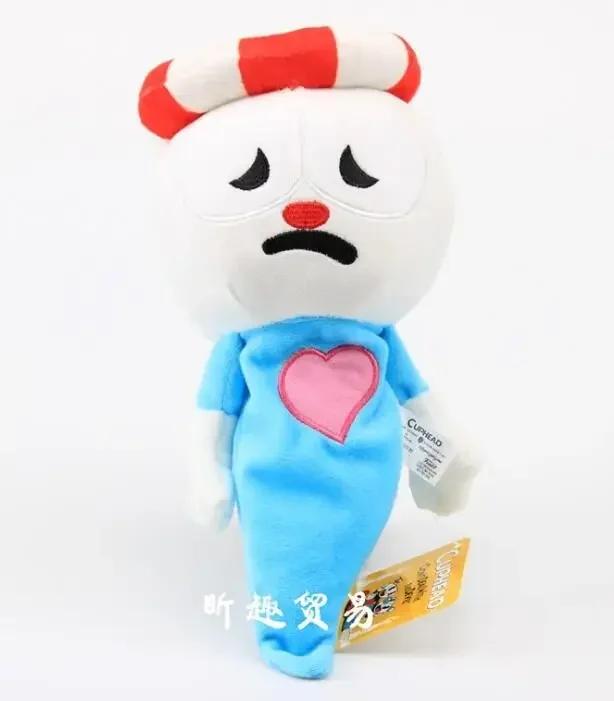 Game Cuphead Plush Doll Toys Mugman Stuffed Dolls Adventure The Chalice King Dice Cagney Carnantion Plushie Pillow Birthday Gift