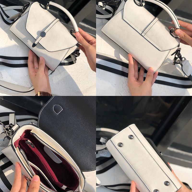 Retro fashion bag women's new high-end atmospheric handbag niche design versatile shoulder messenger bag
