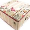 Les Trésors De Lily [L1945] - Set of 2 Trunks 'Belle Epoque' Taupe Pink Toy Boxes