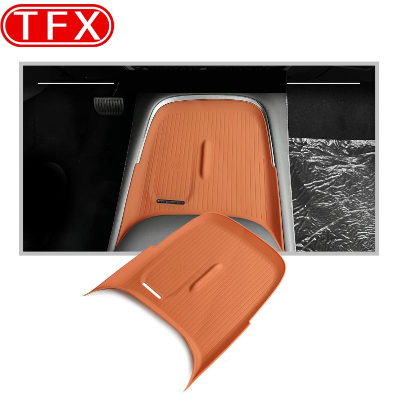 For Changan Deepal S07 S7 Car Styling Central Control Wireless Charging Silicone Pad Central Storage Dustproof Mat Acccessories