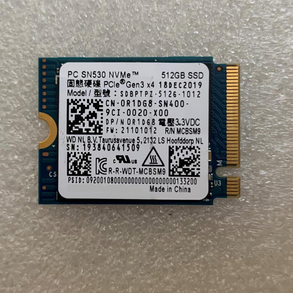 SN530 m.2 2230 SSD 512G NVMe PCIe for Microsoft Surface Pro X Surface Laptop 3