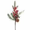 Artificial Plants Red Fruit Branch Christmas Tree New Year Home Bedroom Happy Vase Decor Outdoor Garden Bonsai Wedding Ornaments