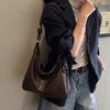 Women's Retro Crossbody Tote Bag (2025) – Large Capacity, Commuter, Single-Shoulder Design